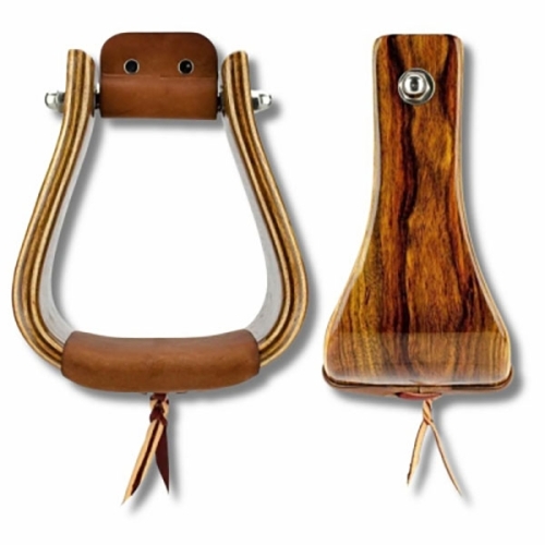 Buckaroo Wooden Stirrups